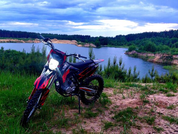 2026 PitonMoto MX3 CB250, чёрный, 80000 рублей - вид 4