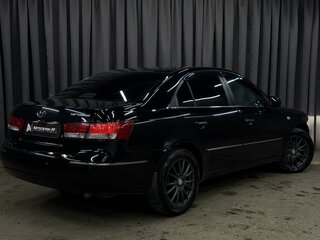 2008 Hyundai Sonata V (NF) Рестайлинг, чёрный, 619777 рублей, вид 2