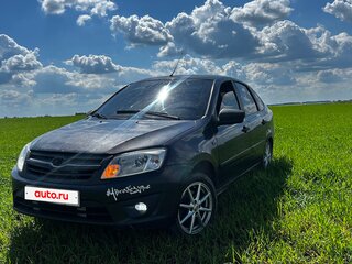 2015 Lada (ВАЗ) Granta I, чёрный, 280000 рублей, вид 1