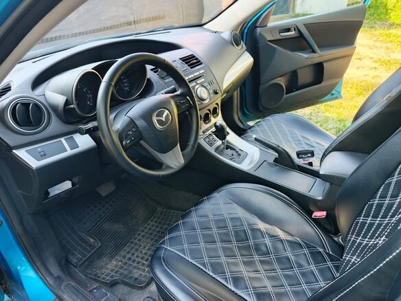 2011 Mazda 3 II (BL), голубой, 650000 рублей - вид 14