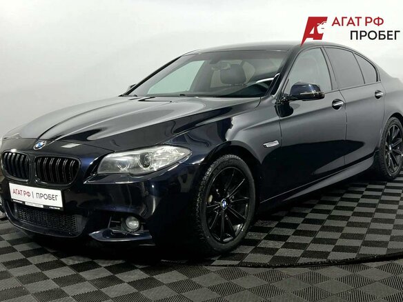 2014 BMW 5 серии 528i xDrive VI (F10/F11/F07) Рестайлинг, чёрный, 1950000 рублей