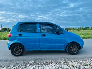 2008 Daewoo Matiz I Рестайлинг, синий, 120000 рублей, вид 4