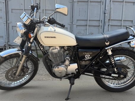 2006 Honda CB 400SS, белый, 399000 рублей, вид 2