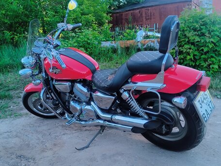1993 Honda VF 750, красный, 380000 рублей, вид 4