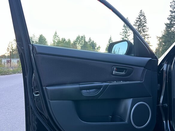 2007 Mazda 3 I (BK) Рестайлинг, чёрный - вид 15