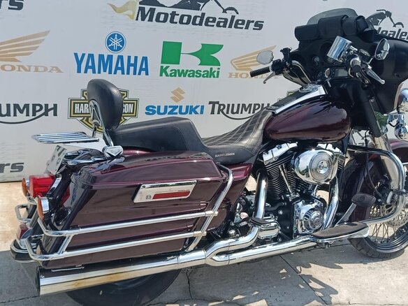 2005 Harley-Davidson Electra Glide, пурпурный, 585000 рублей - вид 10