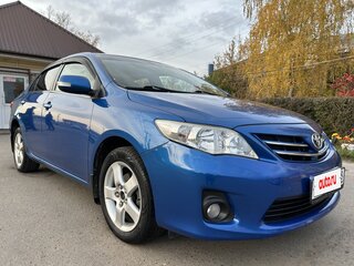 2010 Toyota Corolla X (E140, E150) Рестайлинг, синий, 999000 рублей, вид 3
