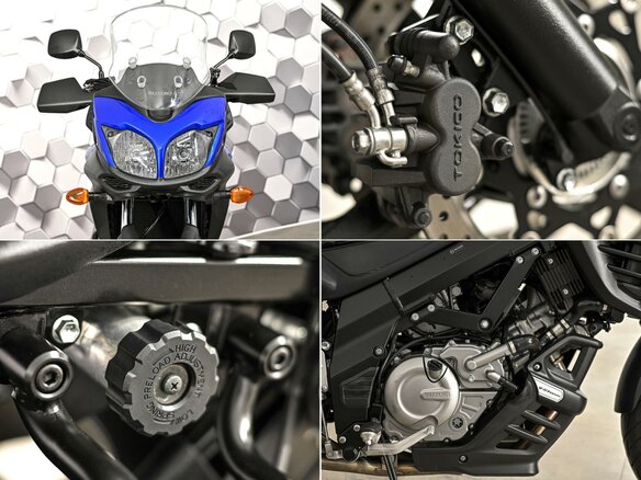 2013 Suzuki V-Strom DL 650, синий, 725000 рублей - вид 9