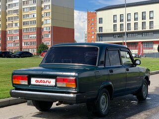 2009 Lada (ВАЗ) 2107, зелёный, 389000 рублей, вид 4