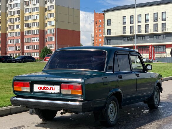 2009 Lada (ВАЗ) 2107, зелёный, 389000 рублей - вид 3