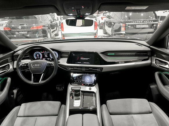 2023 Audi Q6 45 TFSI, чёрный - вид 13