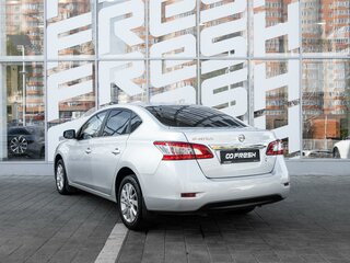 2014 Nissan Sentra VII (B17), серебристый, 1166000 рублей, вид 2