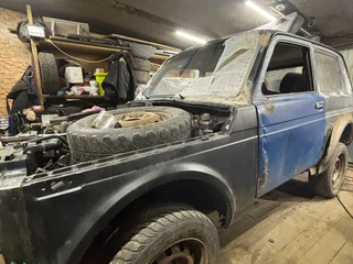 1999 Lada (ВАЗ) 2121 (4x4) I Рестайлинг, синий, 75000 рублей, вид 1