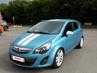 2011 Opel Corsa D Рестайлинг II, голубой, 580000 рублей, вид 1