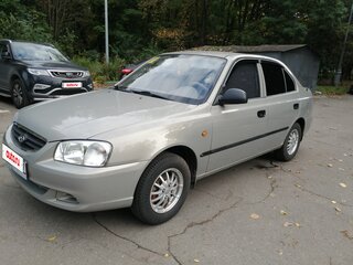 2007 Hyundai Accent ТагАЗ II, бежевый, 620000 рублей, вид 3