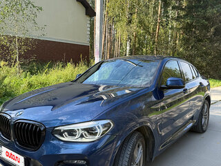 2020 BMW X4 20d II (G02), синий, 5900000 рублей, вид 3