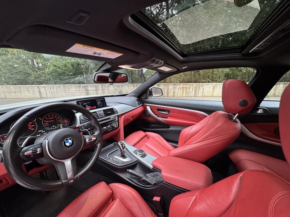 2019 BMW 4 серии 430i xDrive F32/F33/F36 Рестайлинг, белый, 3590000 рублей - вид 10