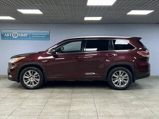 2015 Toyota Highlander III (XU50), красный, 2720000 рублей, вид 4