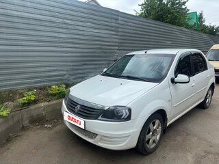 2014 Renault Logan I Рестайлинг, белый, 370000 рублей, вид 2