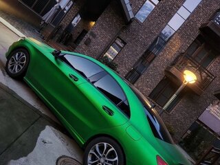 2014 Mercedes-Benz CLA 200 I (C117, X117), зелёный, 1990000 рублей, вид 3