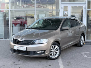 2018 Skoda Rapid I Рестайлинг, бежевый, 1349000 рублей, вид 1