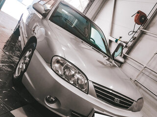 2008 Kia Spectra I Рестайлинг 2, серебристый, 300000 рублей, вид 2