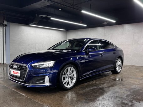 2020 Audi A5 Sportback 45 TFSI II (F5) Рестайлинг, синий, 3350000 рублей, вид 1