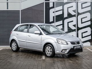 2010 Kia Rio II Рестайлинг, серебристый, 555000 рублей, вид 1