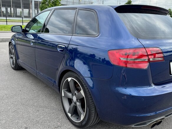 2012 Audi A3 II (8P) Рестайлинг 2, синий, 980000 рублей - вид 7