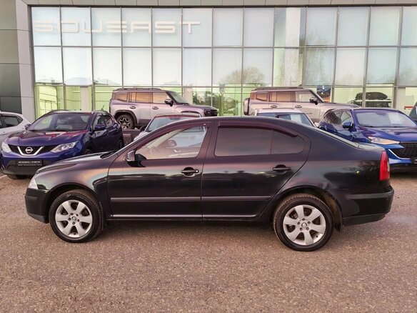 2007 Skoda Octavia II (A5), чёрный, 499000 рублей - вид 3