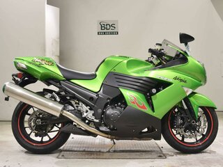 2012 Kawasaki ZX-14R, зелёный, 847000 рублей, вид 2