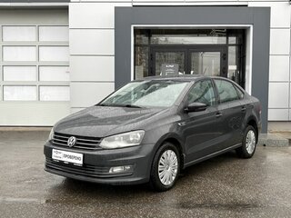 2016 Volkswagen Polo V Рестайлинг, серый, 999000 рублей, вид 1