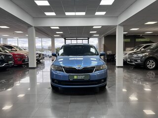 2014 Skoda Rapid I, голубой, 1090000 рублей, вид 3