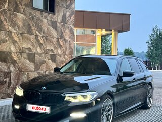 2019 BMW 5 серии 520d VII (G30/G31/G38), чёрный, 3600000 рублей, вид 2