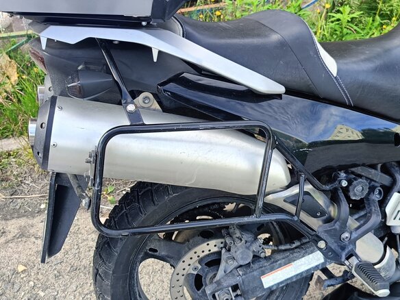 2004 Suzuki V-Strom 1000, чёрный, 450000 рублей - вид 21