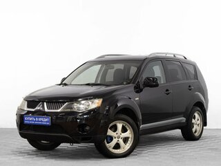 2006 Mitsubishi Outlander II, чёрный, 1199000 рублей, вид 3