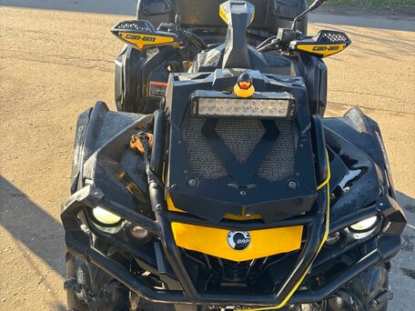 2013 BRP Can-Am Outlander X MR 650, жёлтый, 735000 рублей, вид 3
