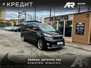 2012 Toyota Vellfire I, чёрный, 3099000 рублей, вид 2