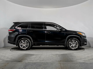 2014 Toyota Highlander III (XU50), чёрный, 1957000 рублей, вид 4