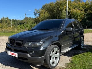 2004 BMW X5 4.4i I (E53) Рестайлинг, чёрный, 1200000 рублей, вид 1