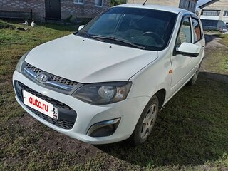 2013 Lada (ВАЗ) Kalina II, белый, 445000 рублей, вид 1