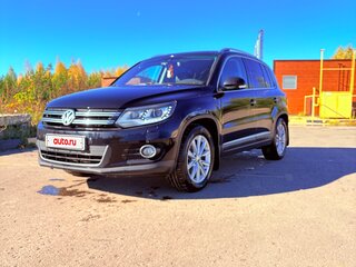 2011 Volkswagen Tiguan I Рестайлинг, чёрный, 1150000 рублей, вид 1