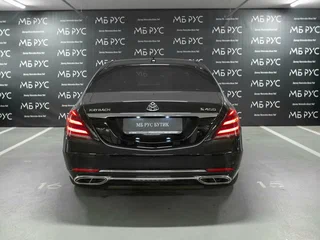 2018 Mercedes-Benz Maybach S-Класс 450 I (X222) Рестайлинг, чёрный, 4800000 рублей, вид 4