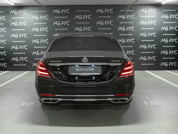 2018 Mercedes-Benz Maybach S-Класс 450 I (X222) Рестайлинг, чёрный, 4600000 рублей - вид 3