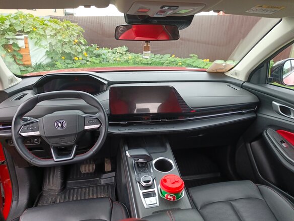 2024 Changan CS55 Plus II, красный, 2200000 рублей - вид 7