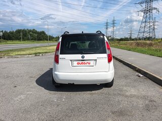 2014 Skoda Roomster I Рестайлинг, белый, 480000 рублей, вид 3