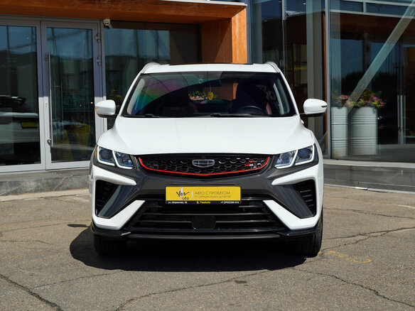 2021 Geely Coolray (Binyue) I, белый - вид 3