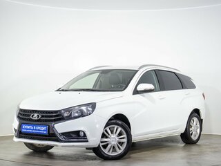2018 Lada (ВАЗ) Vesta SW I, белый, 829000 рублей, вид 3