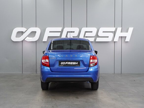 2020 Lada (ВАЗ) Granta I Рестайлинг, голубой, 699000 рублей - вид 3