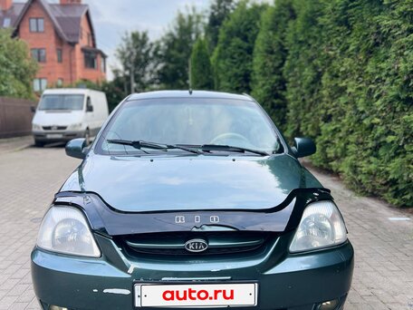 2004 Kia Rio I Рестайлинг, зелёный, 250000 рублей, вид 2